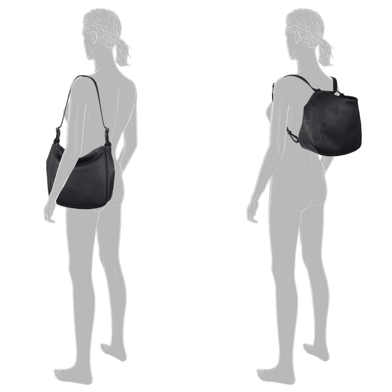 TOM TAILOR Women's Belina Pouch Bag, black