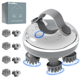 Generic Generic ScalpHero Smart Scalp Massager, Portable Heated Head with 128 Massage Nodes, Scalp Hero Electric Head Massager for Stress Relief, Deeply Clean Scalp Soothes Nerves & Promotes Hair Growth