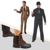 20s Boot Covers for Men, Costume Men's Shoes Costume Accessory