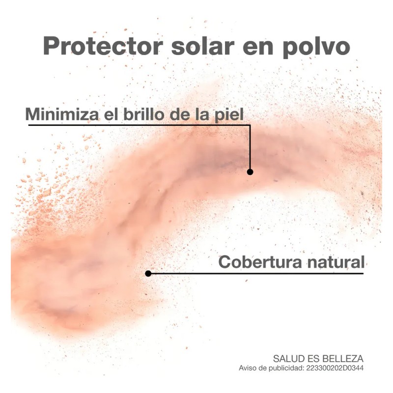 Protector Solar En Polvo Con Brocha Fotosun Fps 50+ 3
