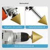 Diamond Beveling Chamfer Bit M10xD50mm Hole Enlarging Shaping Chamfering Bit