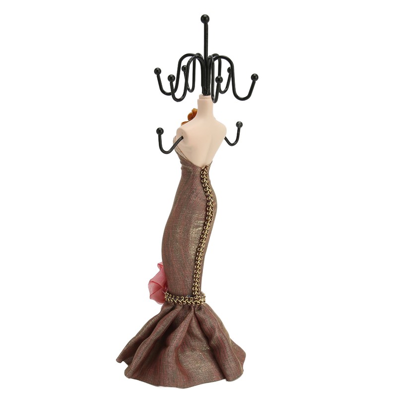 Jewelry Display Stand Ring Necklace Holder Model Figurine Home Decoration