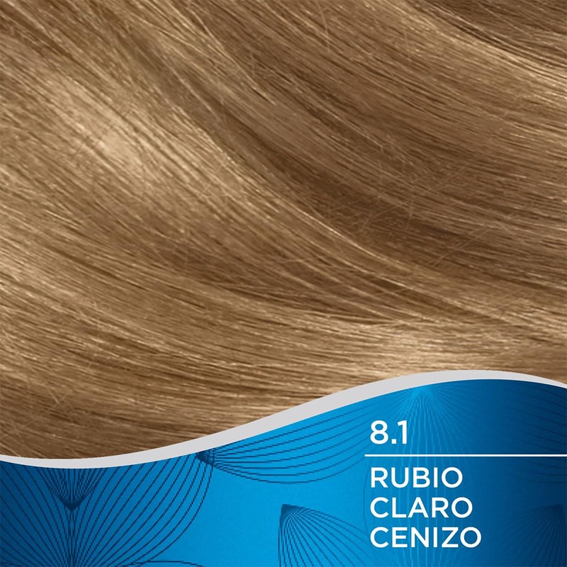 Wella Deluxe Tinte Permanente 8.1 Rubio Claro Cenizo, 207 g