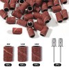 210Pcs Sanding Bands for Nail Drill, Nail Sanding Bands with