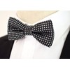 Carahere Pre-Tied Little Boy's Polka Dot Bow Ties Baby Solid
