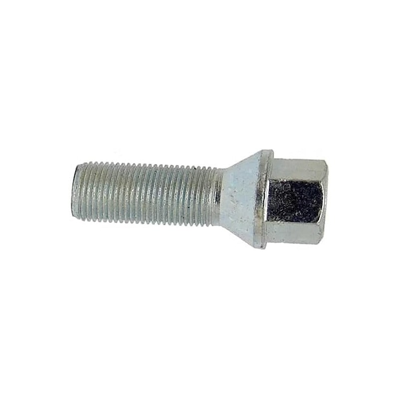 10 Wheel Bolts Wheel Bolts Taper Collar Silver M14 x