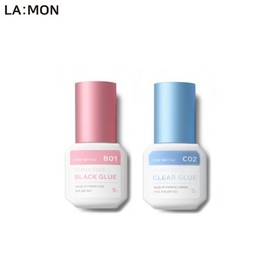 THE LASH MONSTER Pmma Free Glue 5g, Color:Black Glue B01