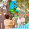 Number 6 Pinata for Birthday Party Decorations, Jungle Dinosaur Piñata