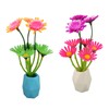 Fish Tank Flower Decoration Simulation Luminous Aquarium Artificial Plants Decoration