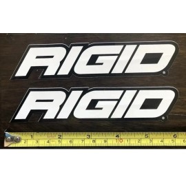 Unbranded 2 RIGID DECALS STICKERS racing offroad overland adventure utv outdoor camping rv