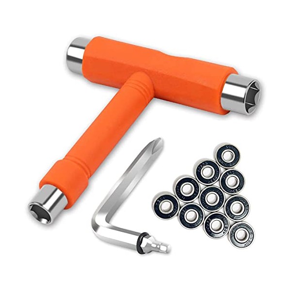 FYANER Skate Tool Kit All-in-One Skate T Tool Kit w/
