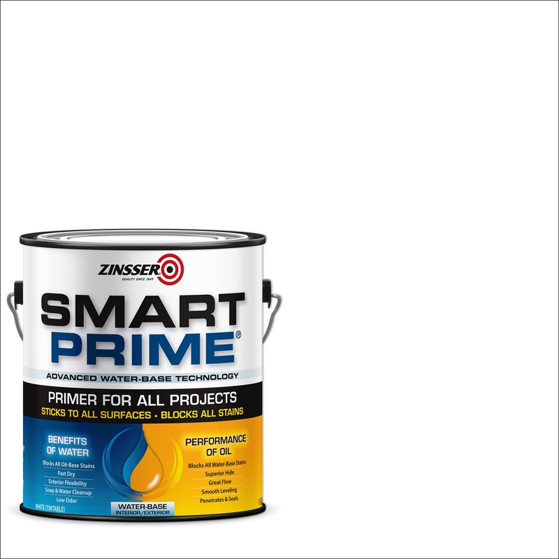 1 gal Zinsser 249729 White Zinsser, Smart Prime Water-Based Interior/Exterior
