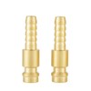 2 pieces 8 mm water-cooled and gas adapter, quick coupling,