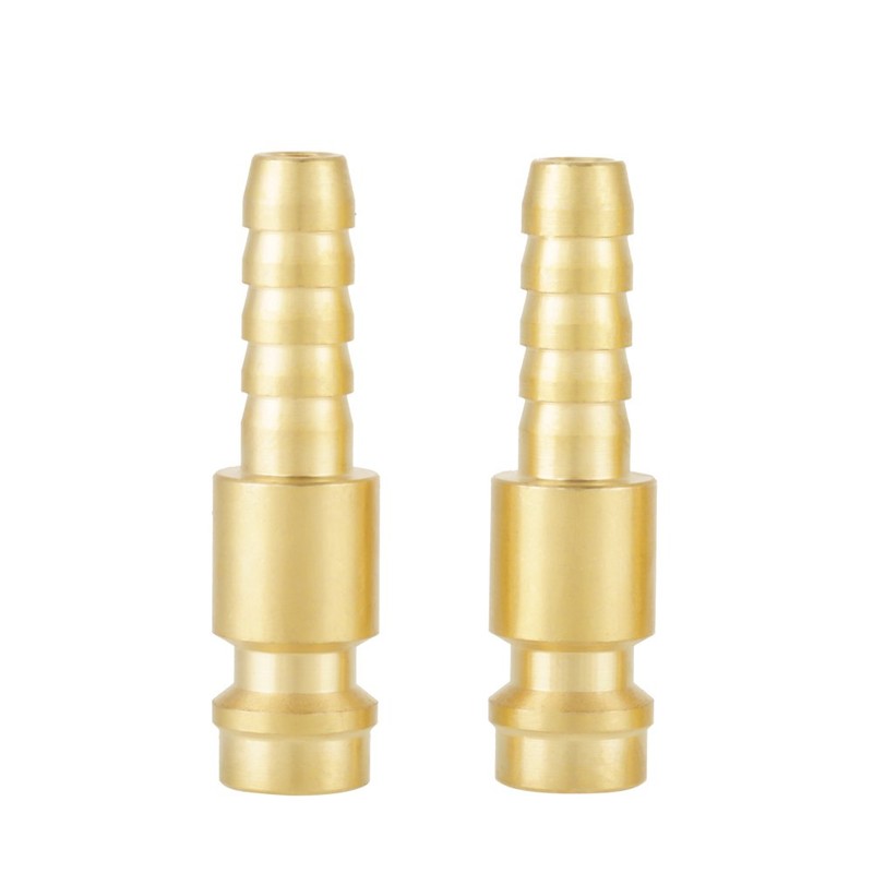 2 pieces 8 mm water-cooled and gas adapter, quick coupling,