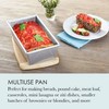 Chicago Metallic Commercial II 1-Pound Loaf Pan, Heavy-Weight Aluminized Steel,