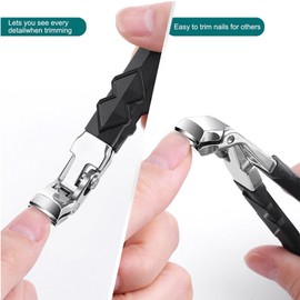 Lakemesure Clipmaster Pro Nail Clippers, Clipmaster Pro Toenail Clippers, Clip Master Pro Toenail Clipper, Sherum Clipmaster Pro, Large Angled Head Toenail Clippers With Wide Opening (1pcs)