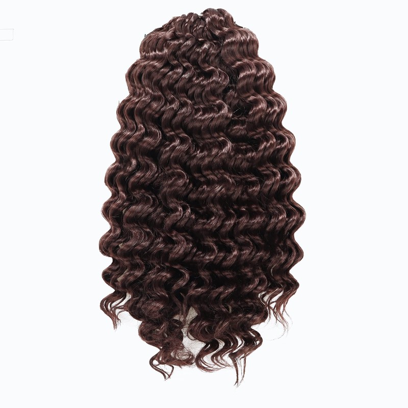 ToyoTree Deep Twist Crochet Hair - 14 Inch 8 Packs