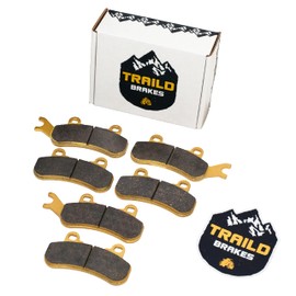 Traild Can-Am Defender HD10/HD9/HD8/HD7/HD5 2016-2024 Ridge Rider Rotor and Brake Pad Kit (HD5 3 Rotor Kit, Ceramic)