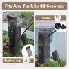 Hygger CO2 Aquarium Surface Skimmer up to 50 Gallon Aquariums,