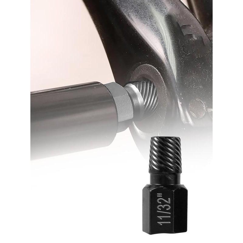 10Counts Screw Extractor Kit Alloy Steel Damaged Screw Remover Set