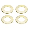 uxcell 4pcs Wall Split Flange 140mm / 5.5" OD Escutcheon