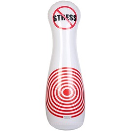 PEARL Punch Bag Kids: Inflatable Soft Punching Ball, Cone Shape, Anti-Stress Design, 145 cm (Inflatable Punch Bag, Inflatable Punch Bag Children, Inflatable)