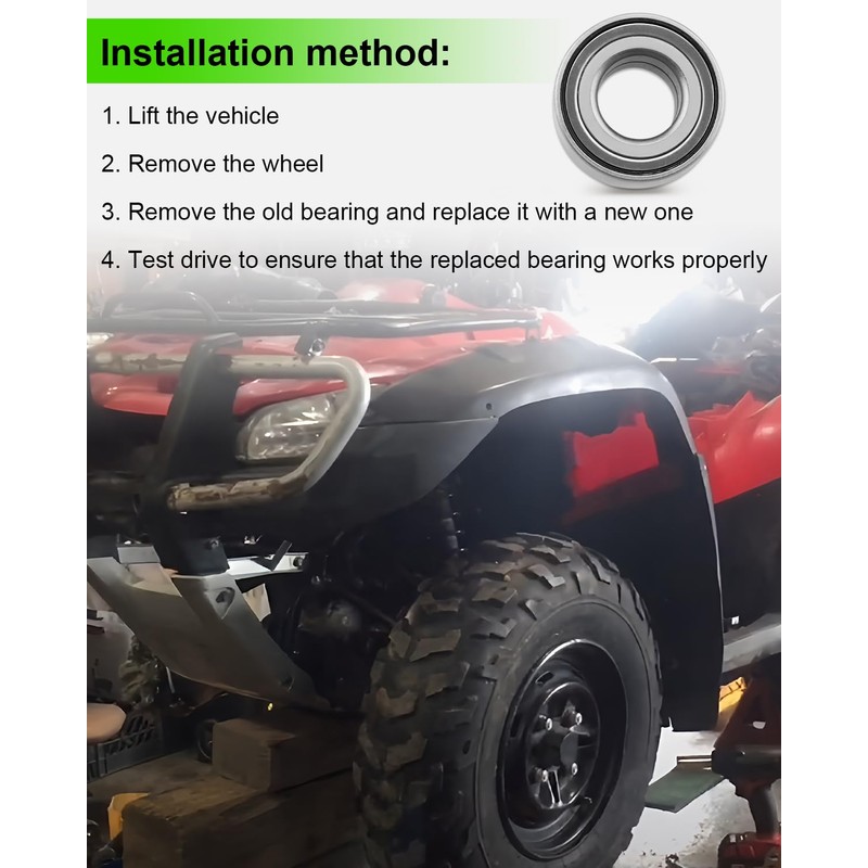 91051-HR3-A21 Front Heavy Duty Wheel Bearing Kit Fit for Honda