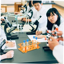 ULTECHNOVO 2pcs Detachable Test Tube Rack Lightweight Laboratory Tube Stand for Scientific Research and Educational Use