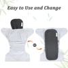 Wegreeco Reusable Soft 5 Layers 12 Pack Charcoal Inserts for