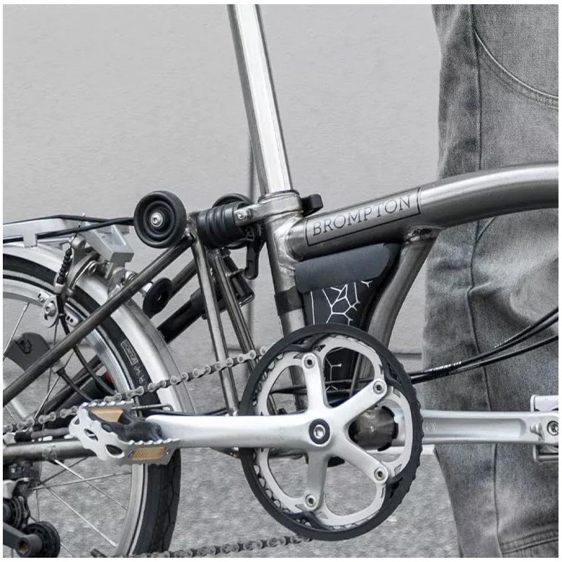 London Craftwork Lightweight Mini Triangle Bike Tool Bag for Brompton