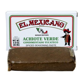 El Mexicano Achiote Paste (Green, 3 oz)