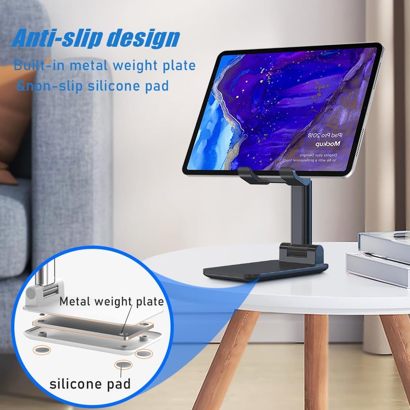 OGMAPLE Phone Holder for Desk, MT-6 Cell Phone Stand for