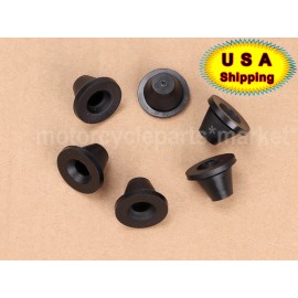 Unbranded Rubber Side Cover Grommets For Harley Touring Electra Glide Road King 1996-2007