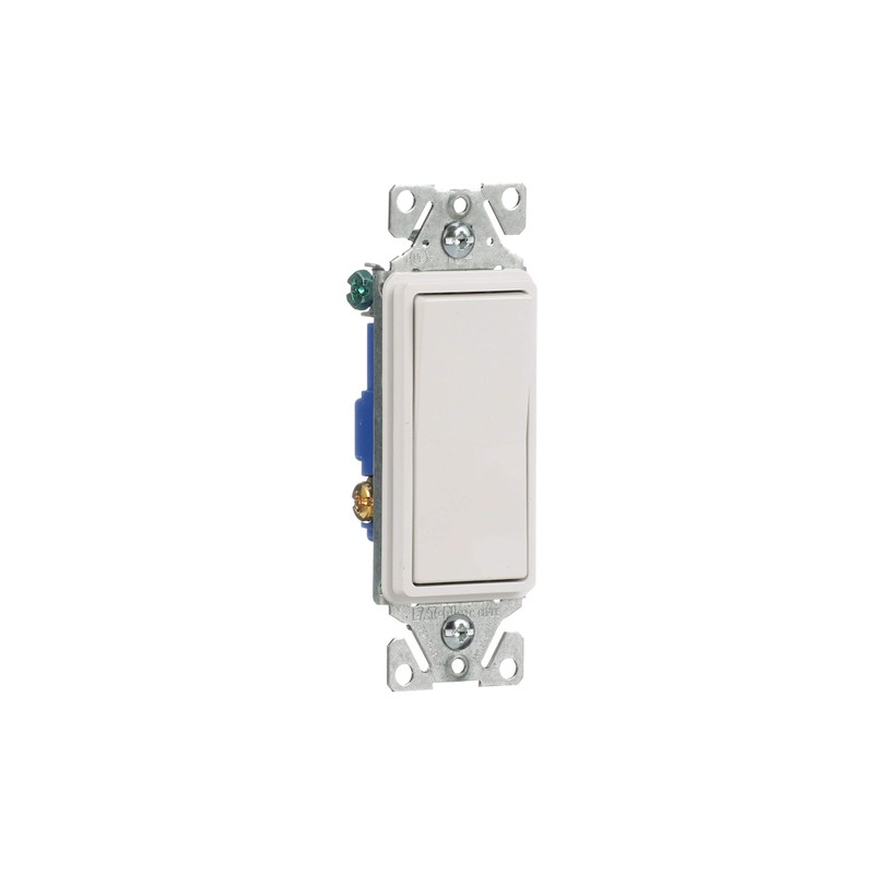 EATON 7503W-BOX 7500-Box Decorative Standard Rocker Switch, 120/277 Vac, 15