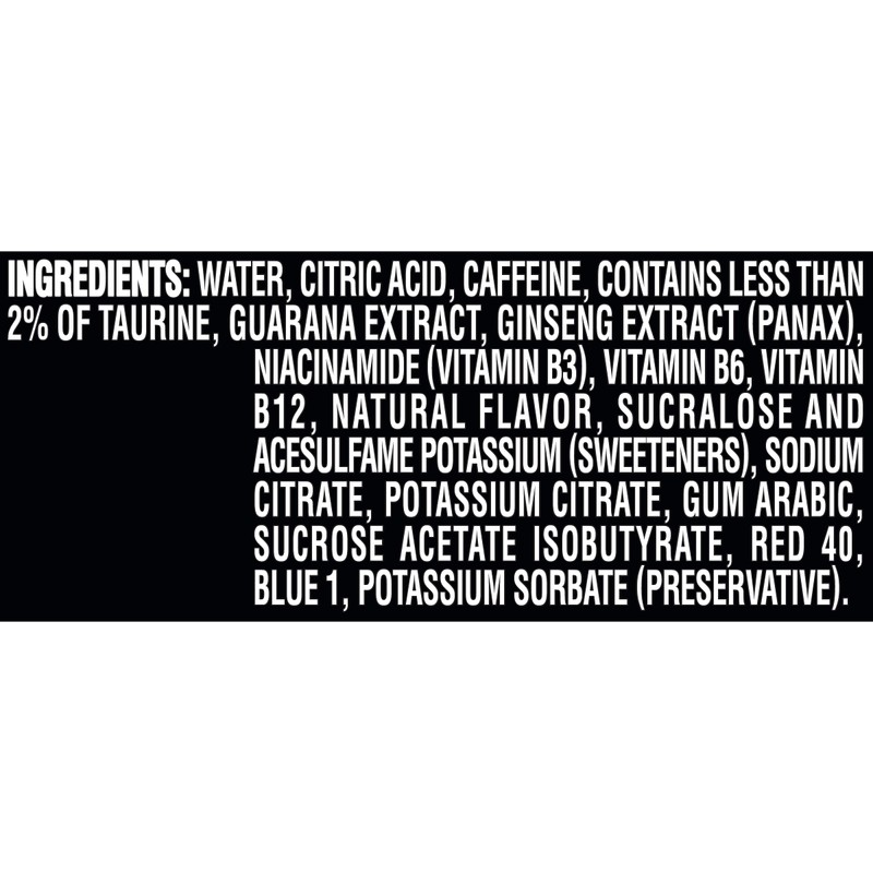MiO Energy Black Cherry Naturally Flavored Liquid Water Enhancer 12