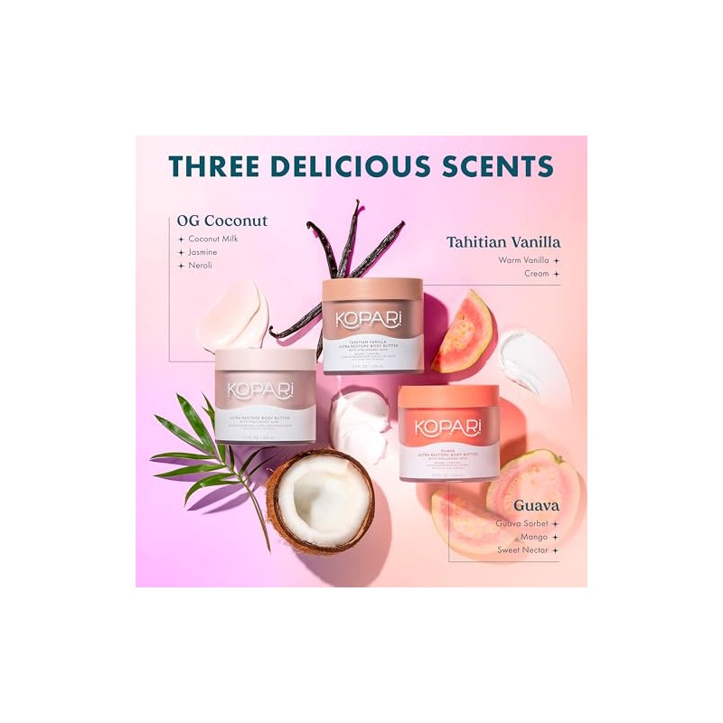 Kopari Ultra Restore Body Butter With Hyaluronic Acid Vitamin And