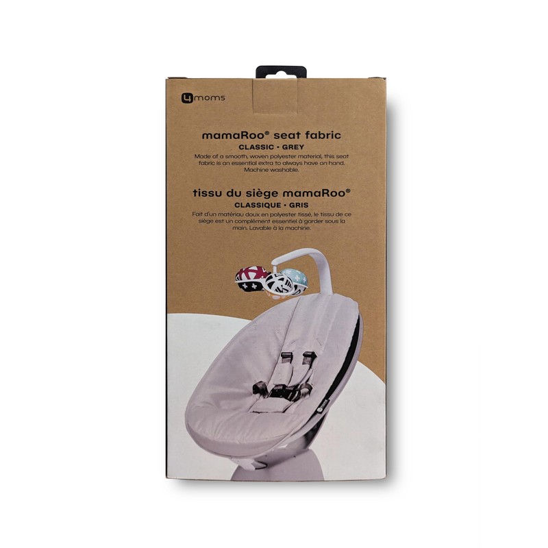 4moms Extra Seat Fabric, MamaRoo Baby Swing, Model 1046, Grey