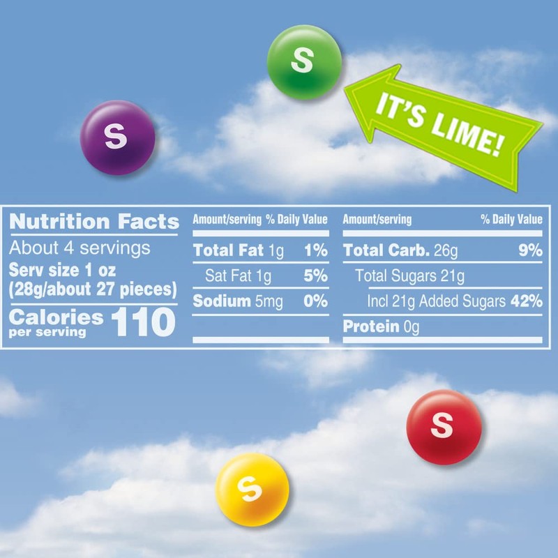 SKITTLES Original Chewy Candy, Share Size, 4 oz Bag