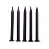 Anchor Pegs for Agrotextile Edges | 20 PCS, 18cm Black