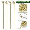 300 pcs Cocktail Picks,Bamboo Appetizer Forks,Small Fruit Food Picks,Wooden Forks,Disposable
