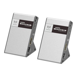 weJupit Zero Latency Wireless 4k 30Hz HDMI Extender Transmitter and Receiver, Up to 100ft 4kx2k @30Hz HDCP 1.4 2.2 with CEC Function for Desktop Computer, Laptop, Gaming and Live TV (WJEXT15-4)