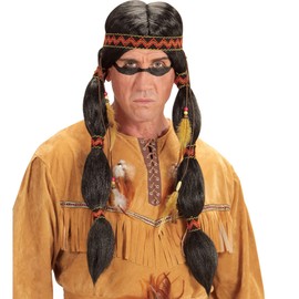 W WIDMANN Milano Party Fashion - Men's Indian Wig