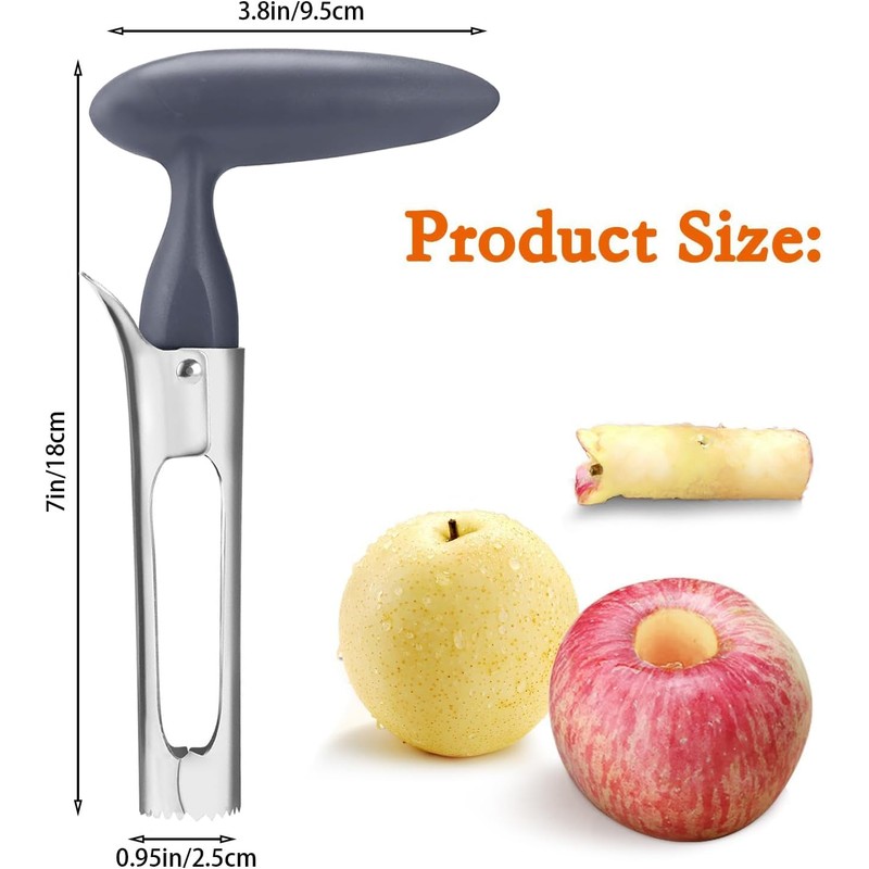 Hzyxgs Premium Apple Corer Tool - Easy to Use &
