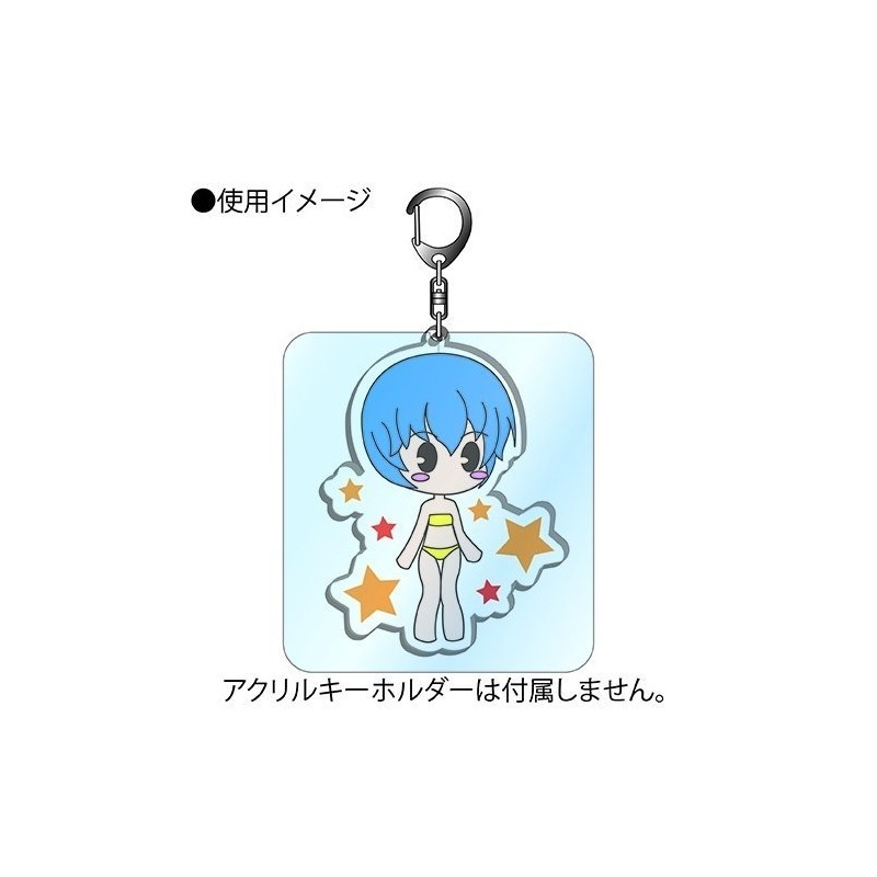 カードアクセサリコレクション アクリルキーホルダーガード たて型M