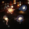 JOYFULPARTNER 2 Sets Total 20FT 60LED Ocean Beach Nautical String