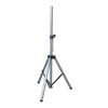 Audio2000'S AST4397A Silver Steel Speaker Stand