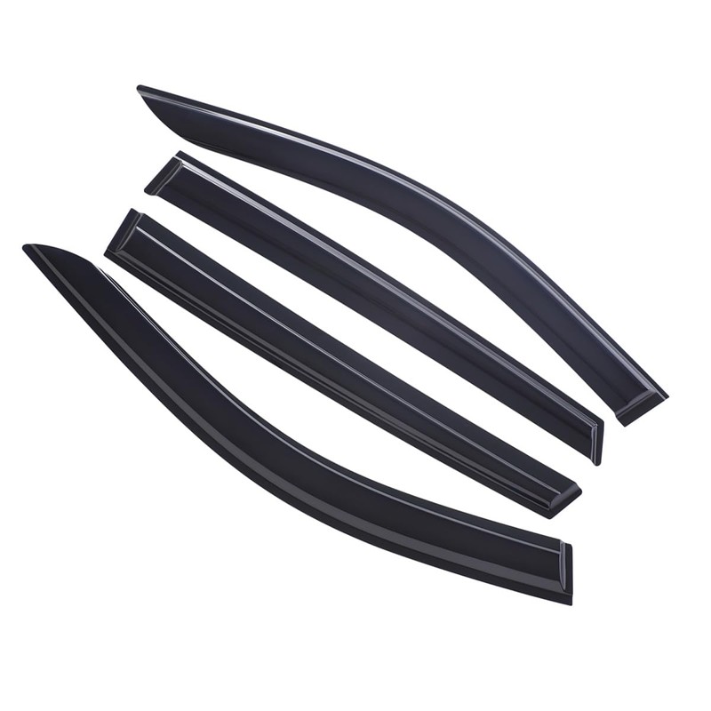 Lightronic Extra Durable Outside-Mount Off-Road Auto Vent Window Visors, Fits