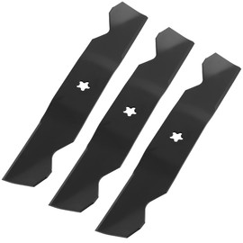 187254 187256 Medium Lift Blades for 532187254 532187256 539112053 Compatible with Husqvar na RZ5424 RZ5426 Z254 LGT2554 LGT2654 YTH24V54 YTH26V54 GTH26K54T 54" Deck Lawn Mower
