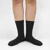 Womens Combed Cotton Color Thin socks - Breathable Soft Crew