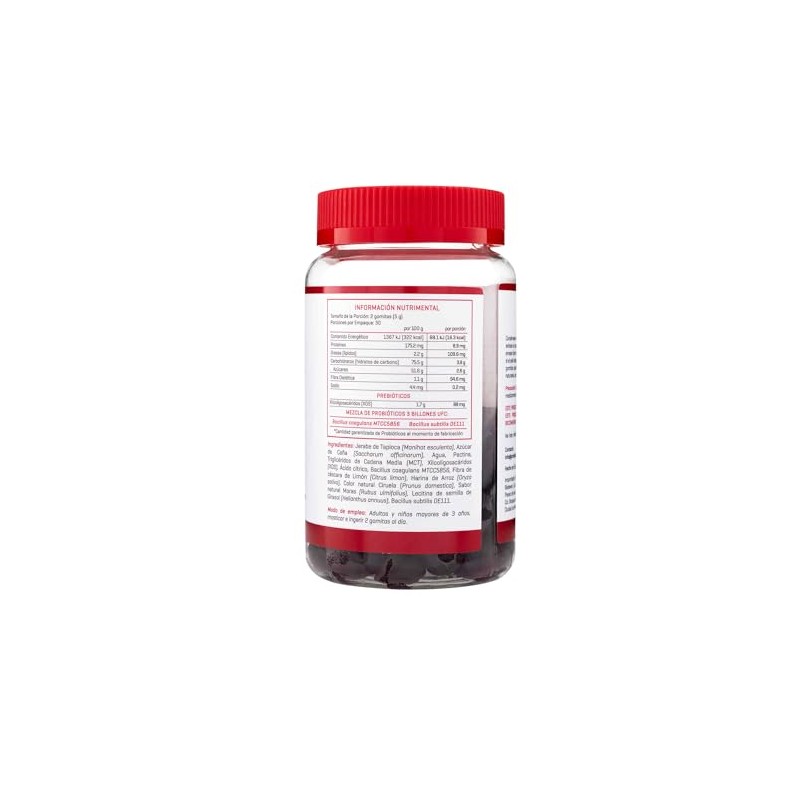 PROBIOTIX, Gummies, 3 Millones de Probiticos, Suplemento Alimenticio, Equilibra el
